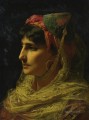 PORTRAIT OF A WOMAN Frederick Arthur Bridgman Arab